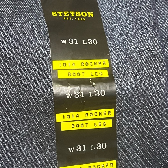 NWT Stetson Bootcut Jeans W31 L30 - Picture 12 of 12